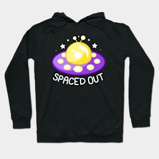 Spaced Out - Yellow and Purple Hoodie